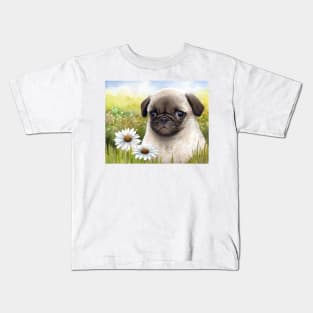 Dog 114 Pug Kids T-Shirt